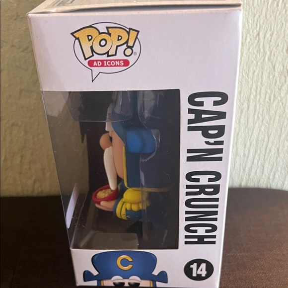 # 0751+ Funko Pop! Cap'n Crunch Vinyl Figure - Blue - Picture 2 of 6